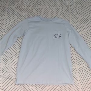 woman’s ivory ella soccer-themed long-sleeve tee
